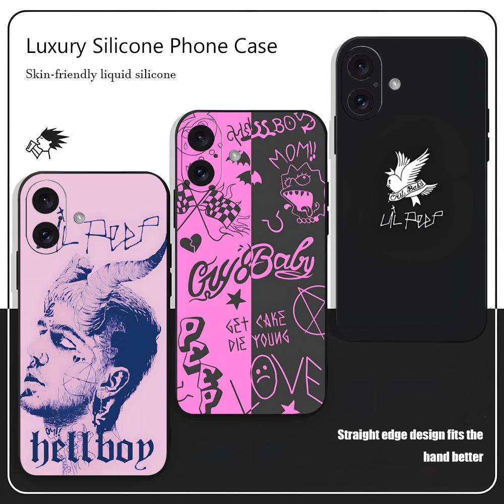 Phone Cases For Iphone 13 - L-Lil Peep Famous Star Popular Phone