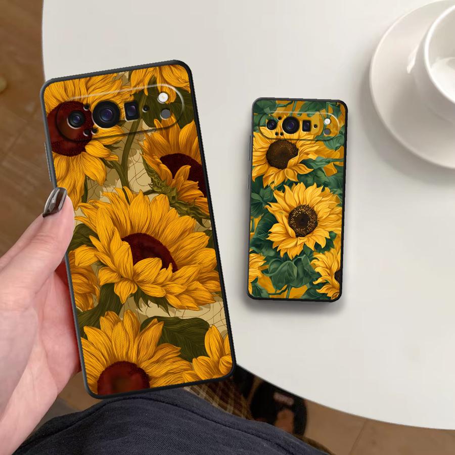 Phone Cases Pixel 10 Pro - Sunflower Sea Funda Phone Cover Case