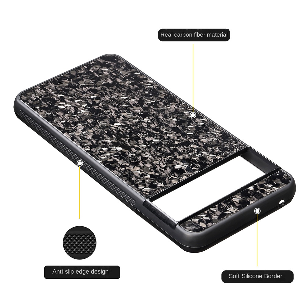 Phone Cases Custom - New Real Forged Carbon Fiber Case