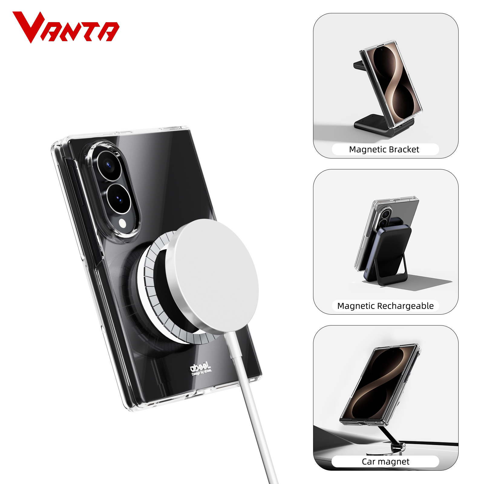 Transparent Thin Case - For Samsung Galaxy Z Fold 8