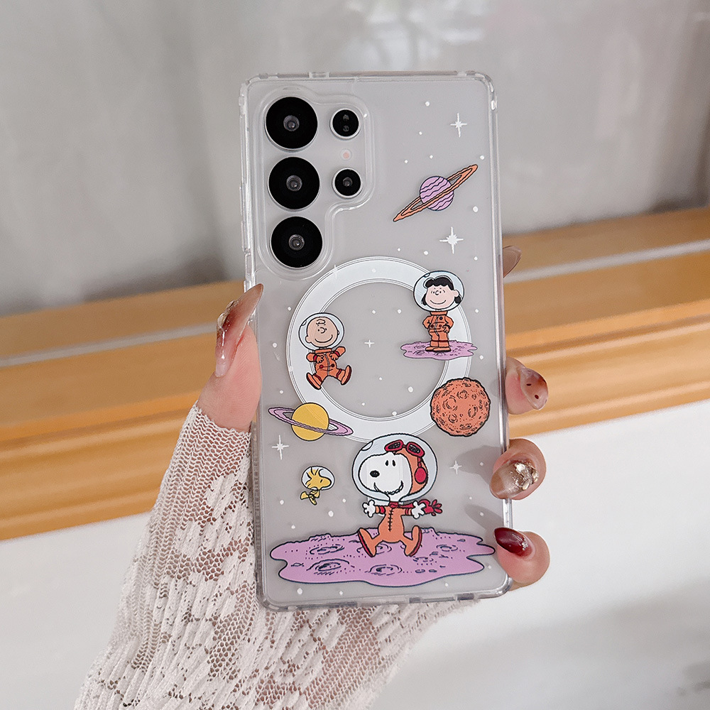 Cute Anime Case - Cute Cartoon Snoopy Charlie Brown Magnetic