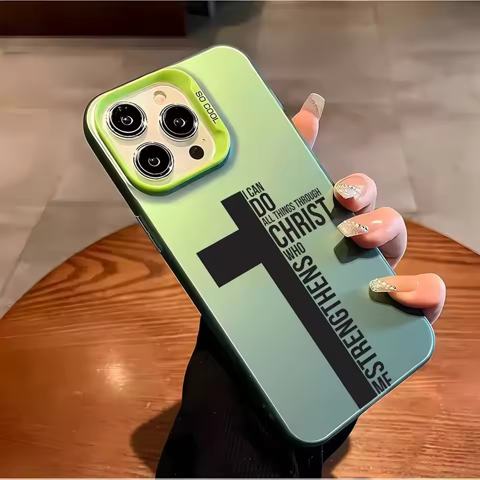 Anti Fingerprint Cross Bible P - огляд і ціна Phone Cases For Iphone 13