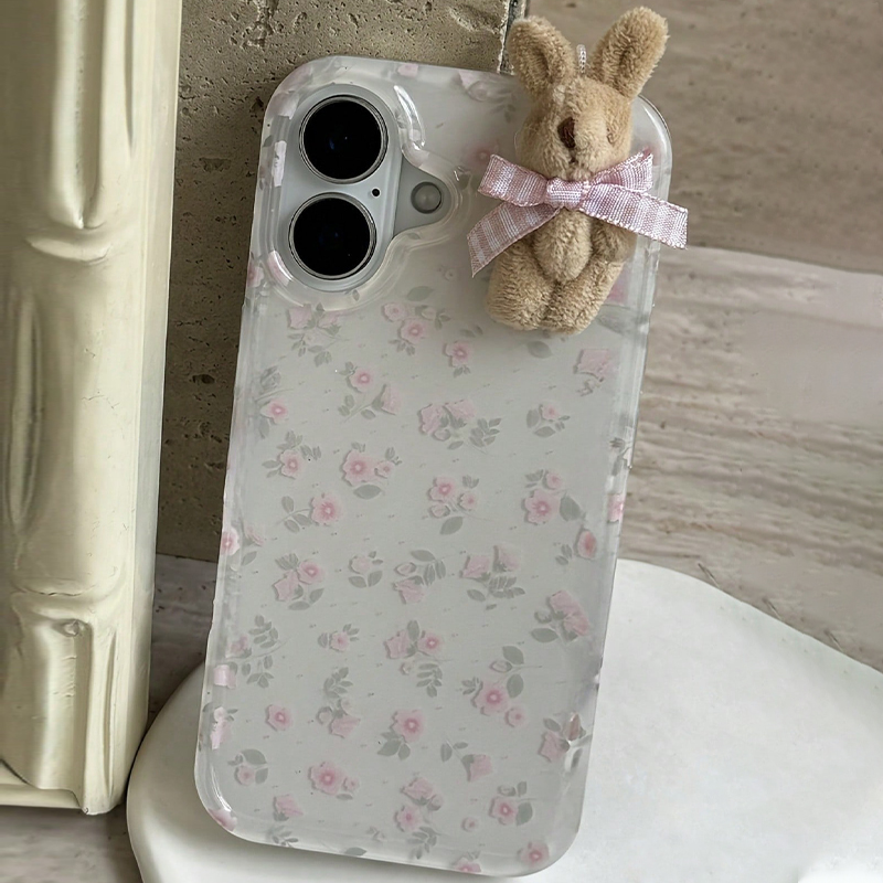 3D Lattice Bow Brown Rabbit Fl - огляд і ціна Phone Cases Pinterest