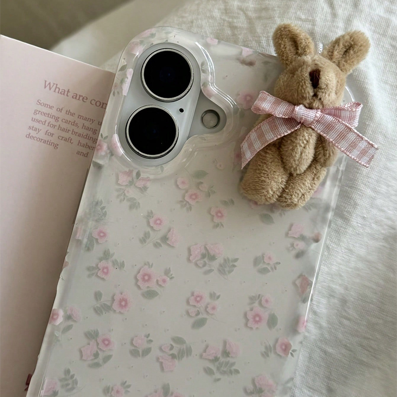 3D Lattice Bow Brown Rabbit Fl - огляд і ціна Phone Cases Pinterest