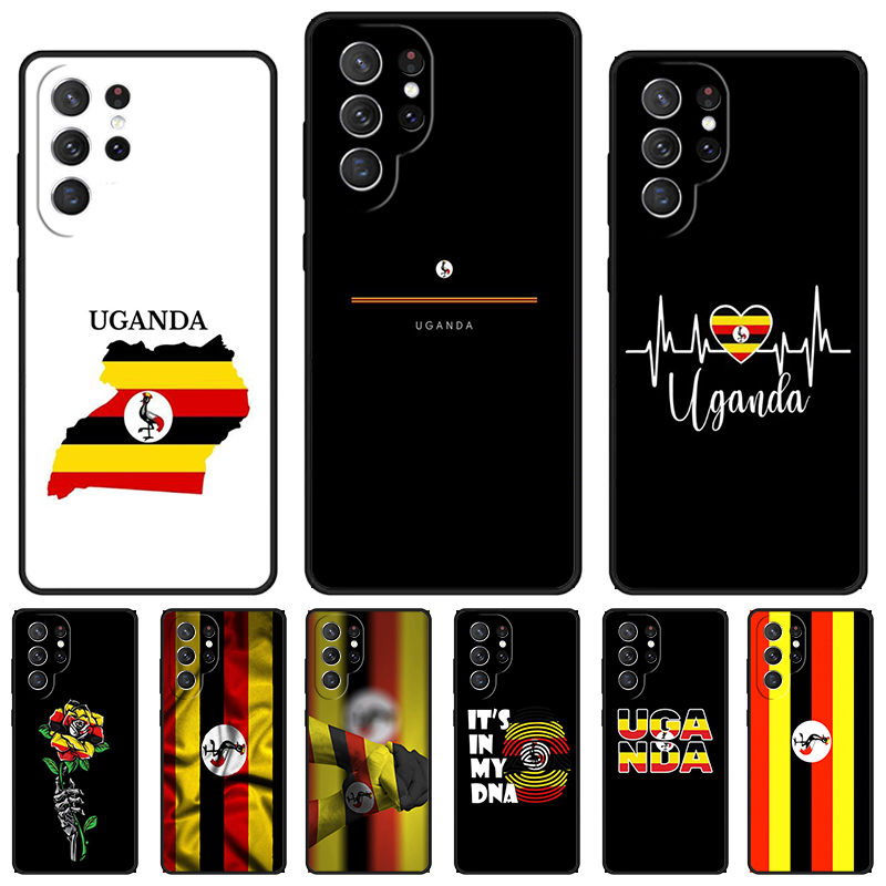 Uganda Flag phone case For Sam - огляд і ціна Phone Cases Uganda