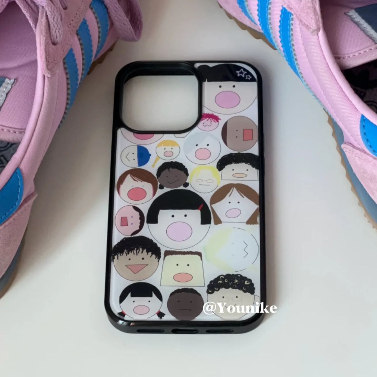 Cartoon Korean Ins Cute Big He - огляд і ціна Phone Cases Custom