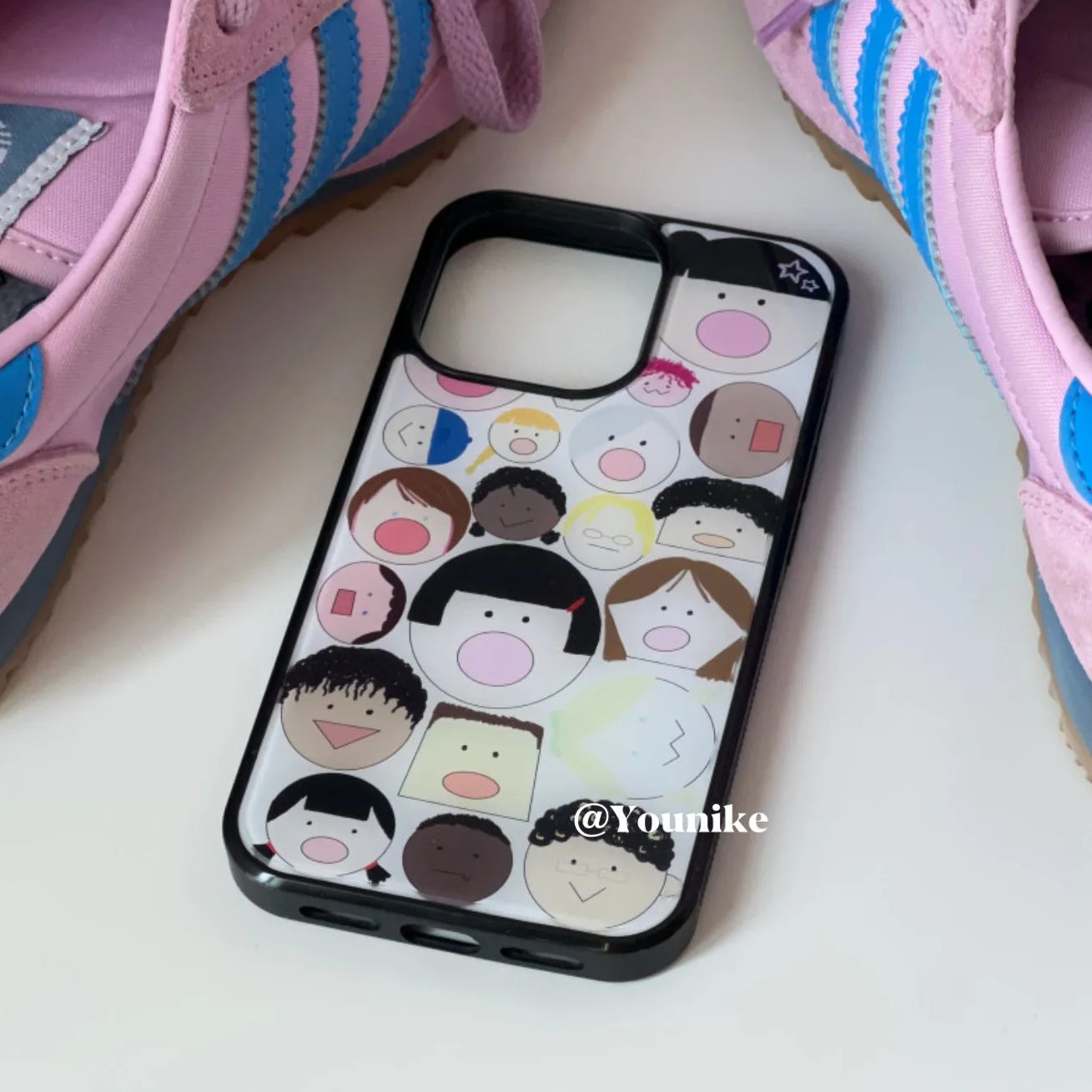 Cartoon Korean Ins Cute Big He - огляд і ціна Phone Cases Custom