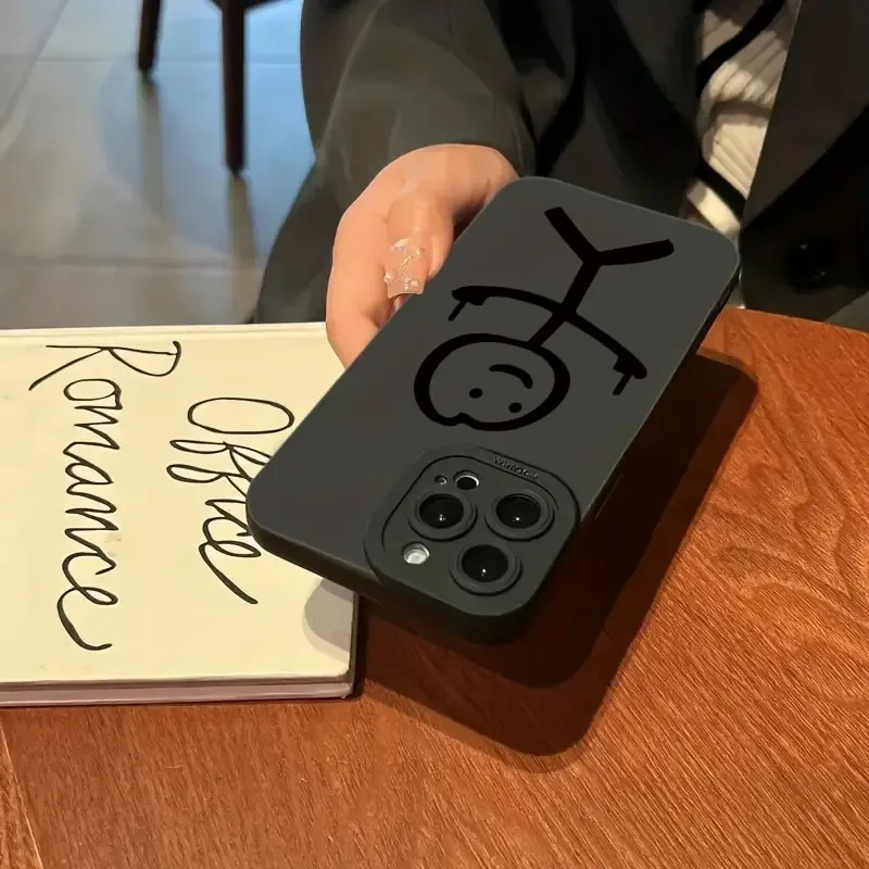 Cute Cartoon Matchman Matte Si - огляд і ціна Cute Anime Case
