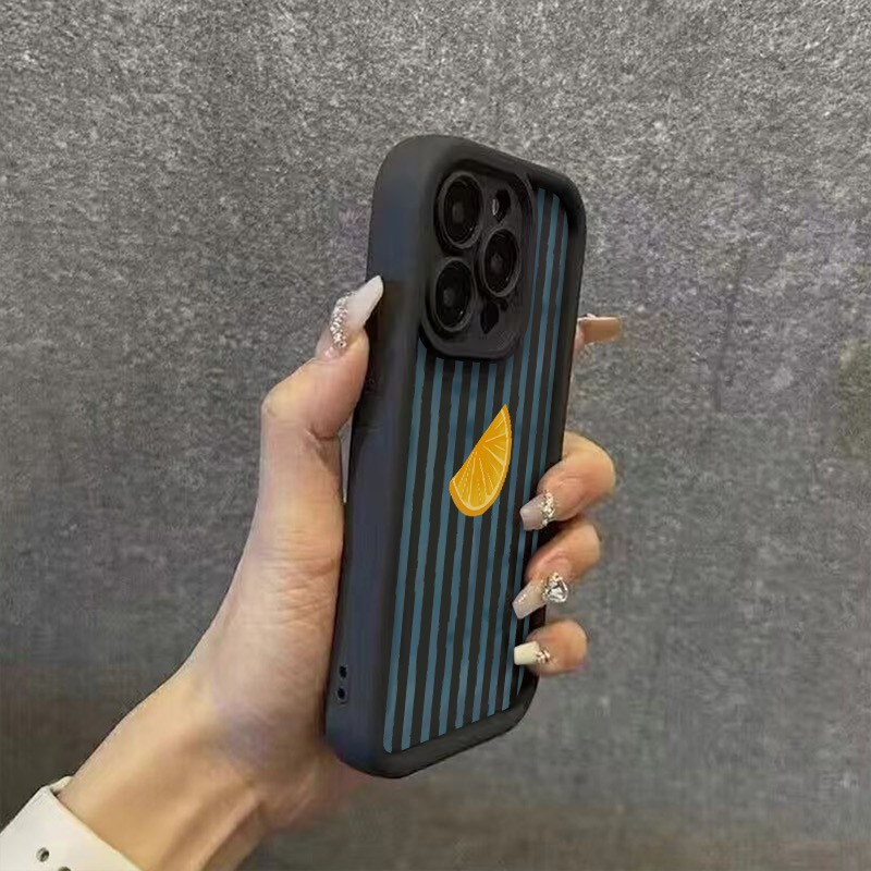 Striped Lemon Slice Pattern Ph - огляд і ціна Phone Cases Redmi