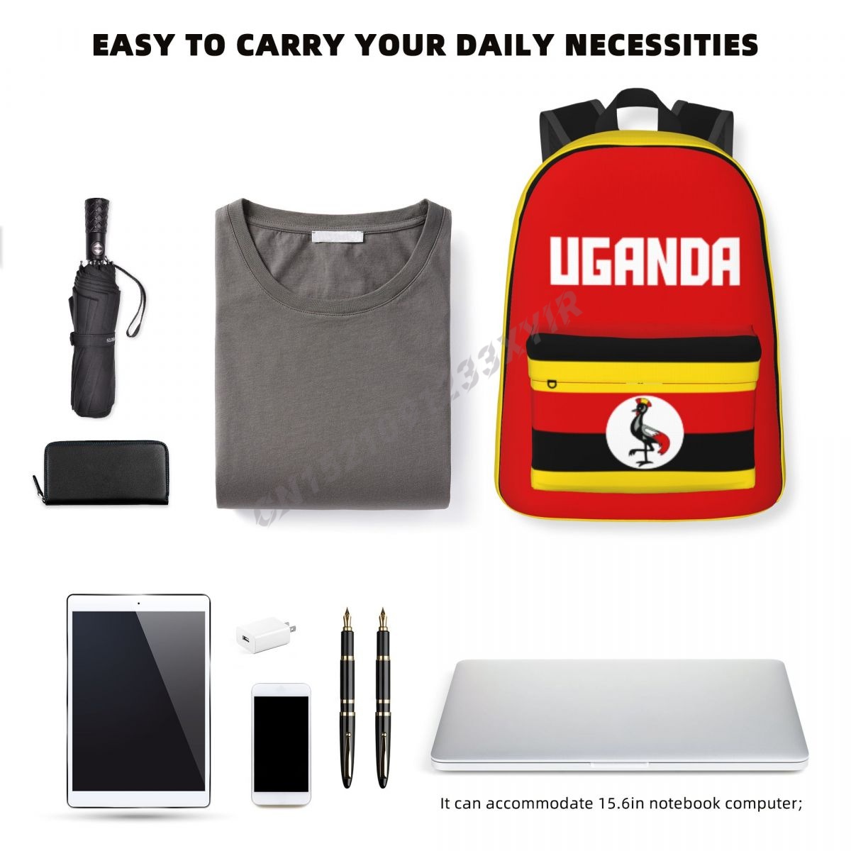 Unisex Backpack Uganda Flag Ug - огляд і ціна Phone Cases Uganda
