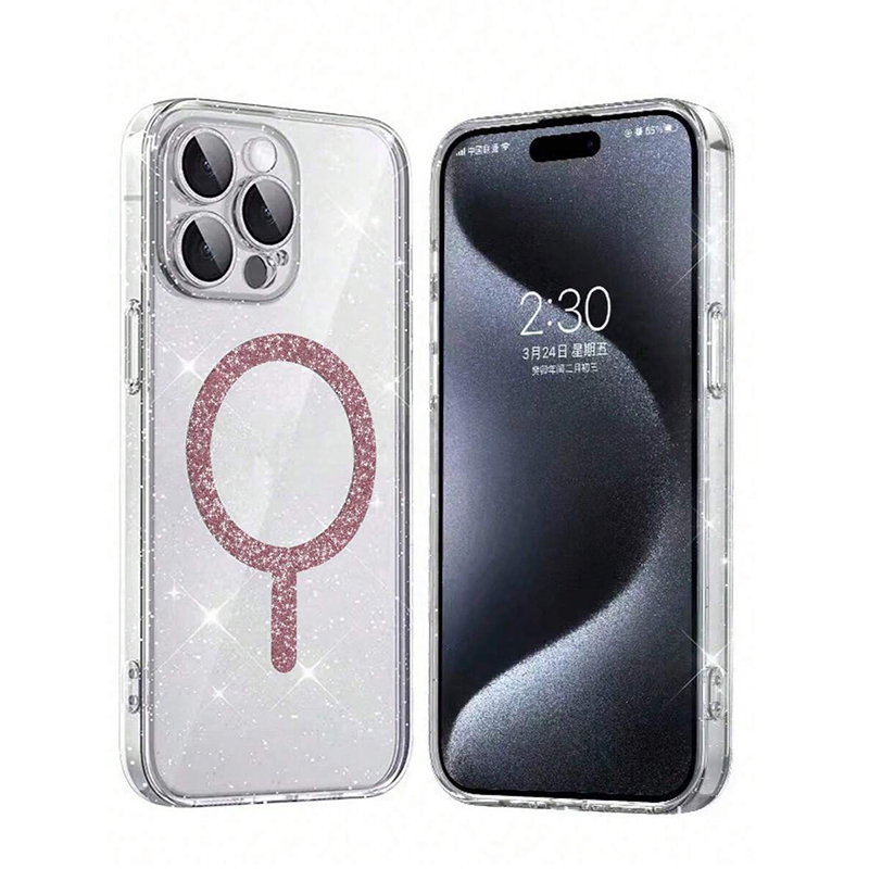 Transparent Magnetic Glitter P - огляд і ціна Phone Cases Pinterest
