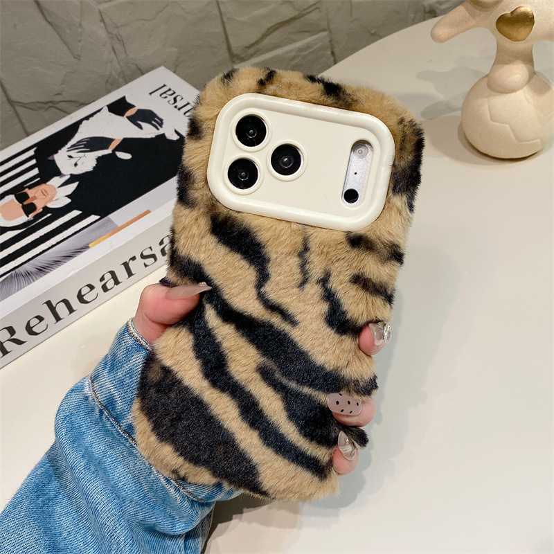 Luxury Zebra Pattern Fluffy Pl - огляд і ціна Phone Cases For Iphone 13