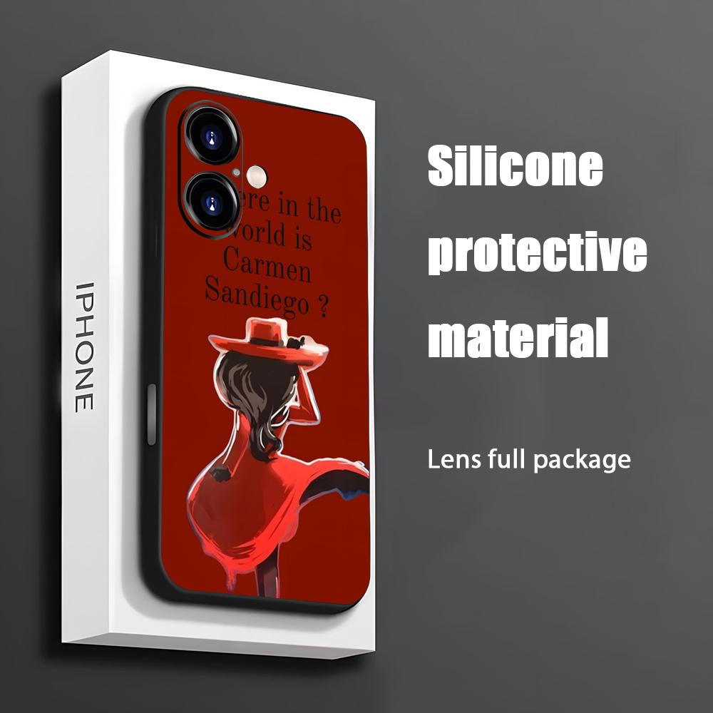 Hot Carmen Sandiego Cartoon Ph - огляд і ціна Phone Cases For Iphone 13