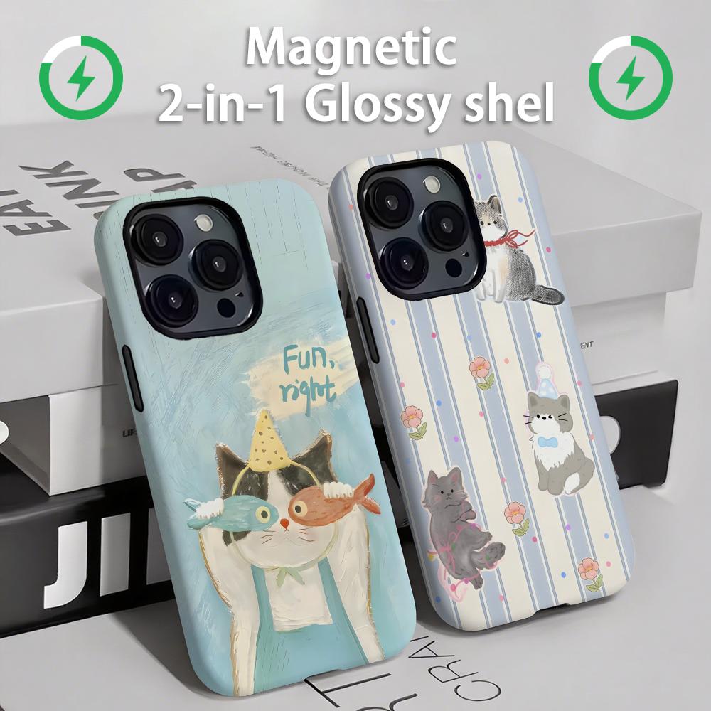 Cute cats and dogs  Phone Case - огляд і ціна Phone Cases For Iphone 13