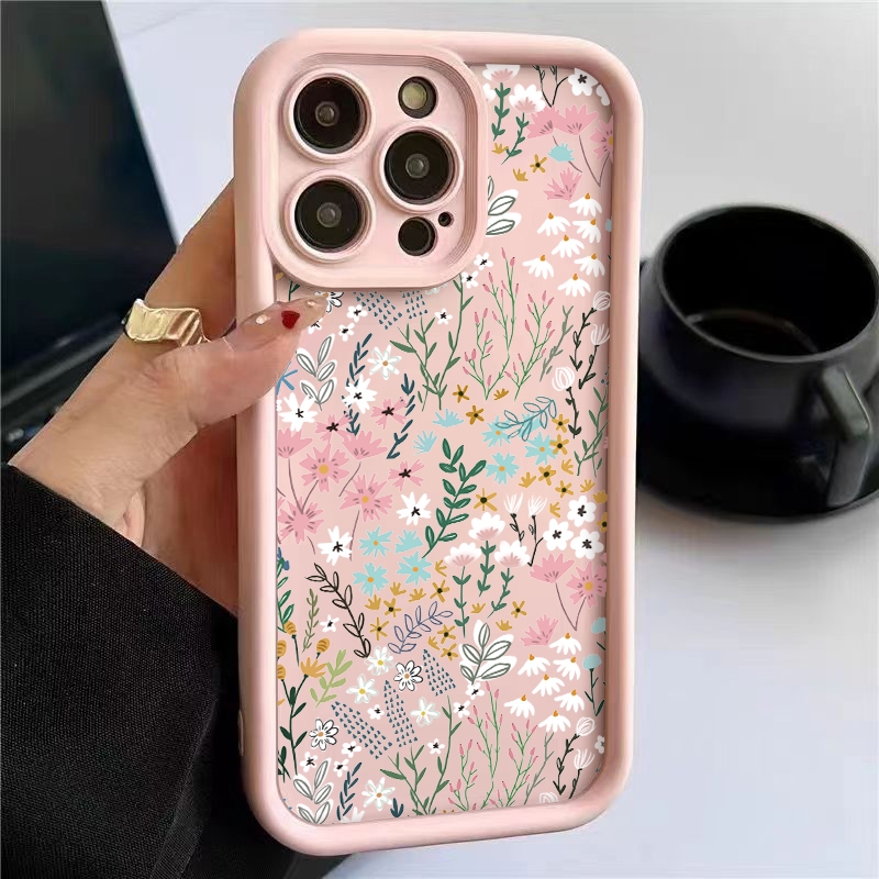 Pink High-bamboo Floral Patter - огляд і ціна Phone Cases Redmi
