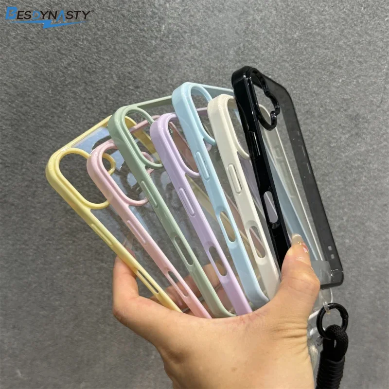 Luxury Candy Color Bumper Lany - огляд і ціна Phone Cases Pinterest