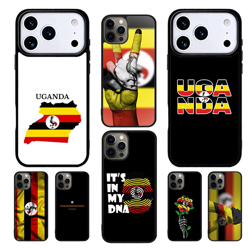 Uganda Flag Pattern Phone Case - огляд і ціна Phone Cases Uganda