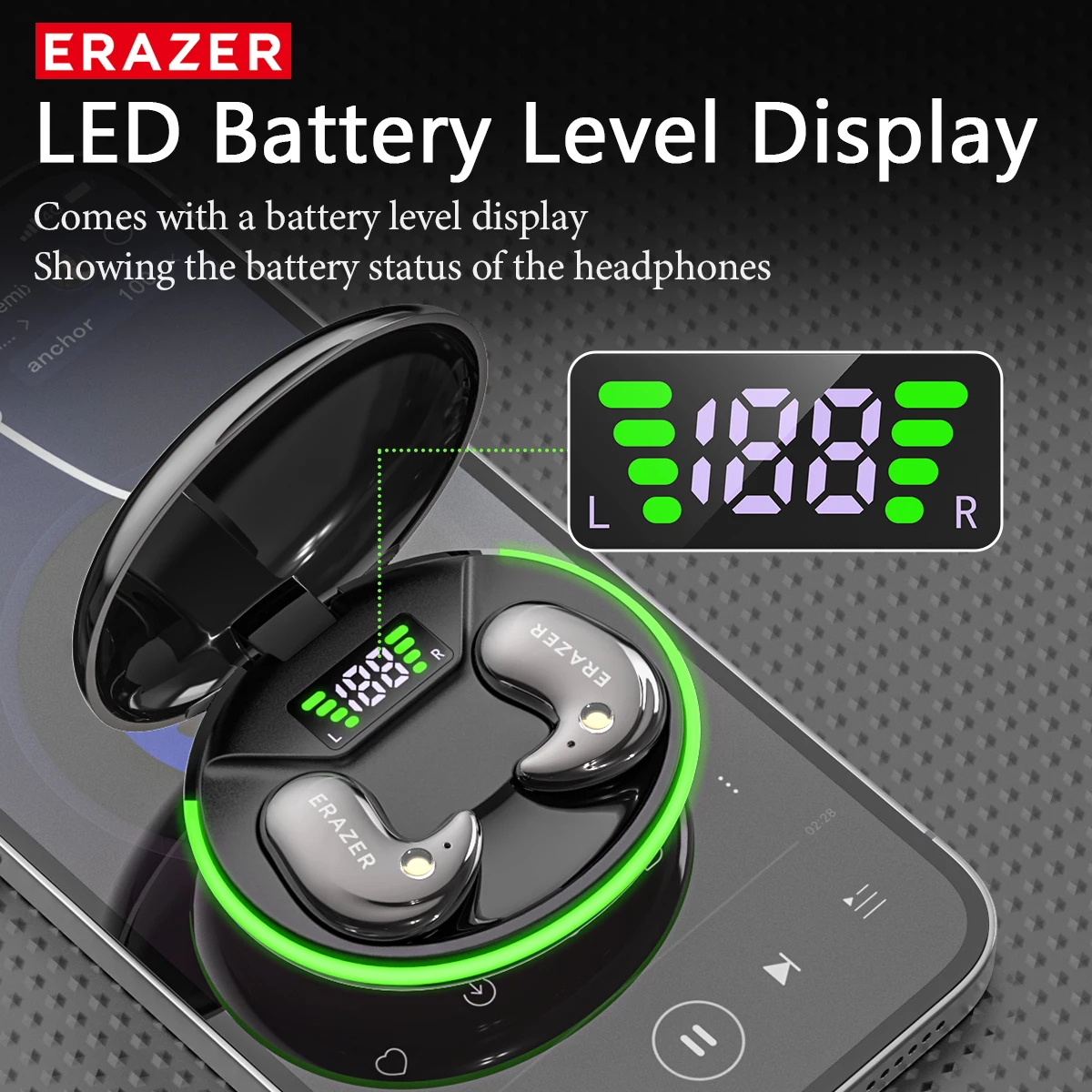 EARZER XF58 In-Ear Bluetooth H - огляд і ціна Phone Cases Video