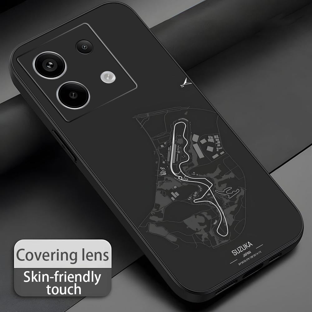 F1 Race Track Print  Phone Cas - огляд і ціна Phone Cases Redmi