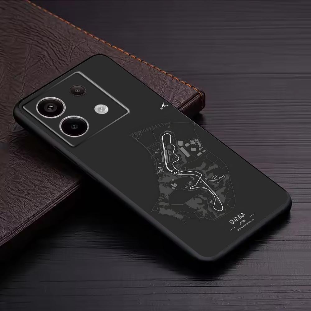 F1 Race Track Print  Phone Cas - огляд і ціна Phone Cases Redmi