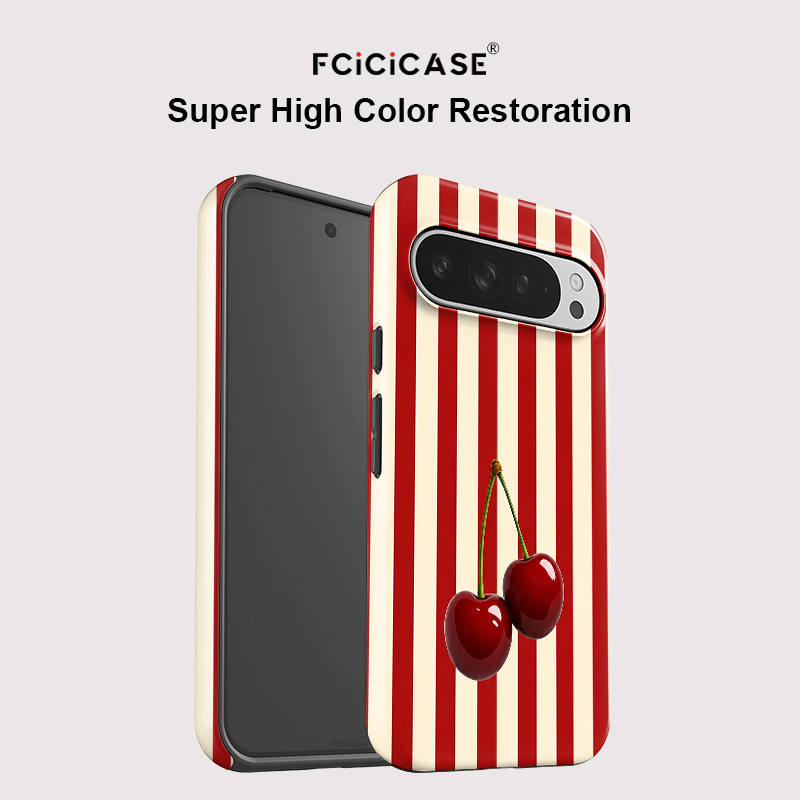 Fcicicase Cherry Stripe Patter - огляд і ціна Phone Cases Pixel 10 Pro