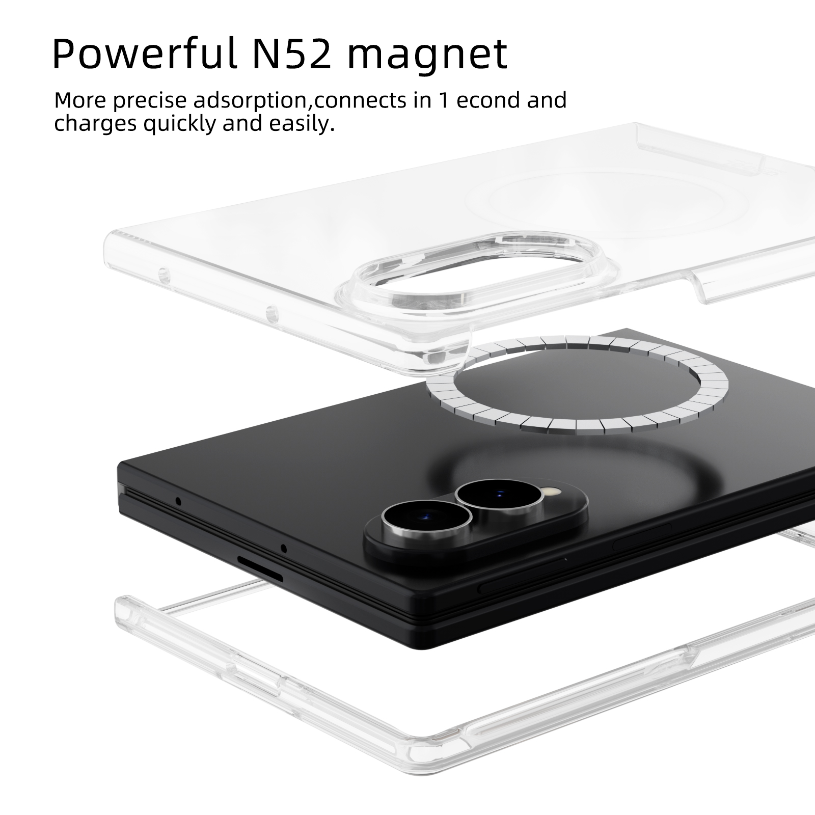 For Samsung Galaxy Z Fold 8 Ma - огляд і ціна Transparent Thin Case