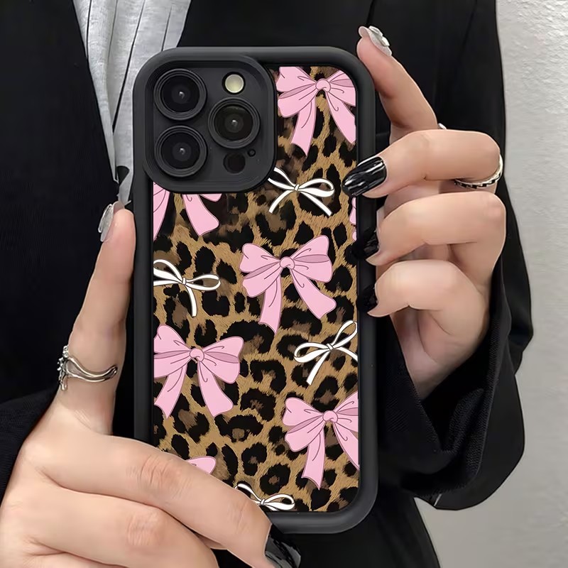 Leopard Print Bow Phone Case F - огляд і ціна Phone Cases For Iphone 13