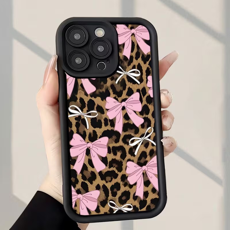 Leopard Print Bow Phone Case F - огляд і ціна Phone Cases For Iphone 13