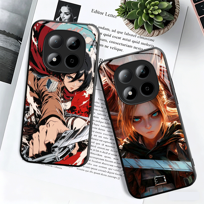 A-Attack On T-Titan Mikasa Gla - огляд і ціна Phone Cases On Shein