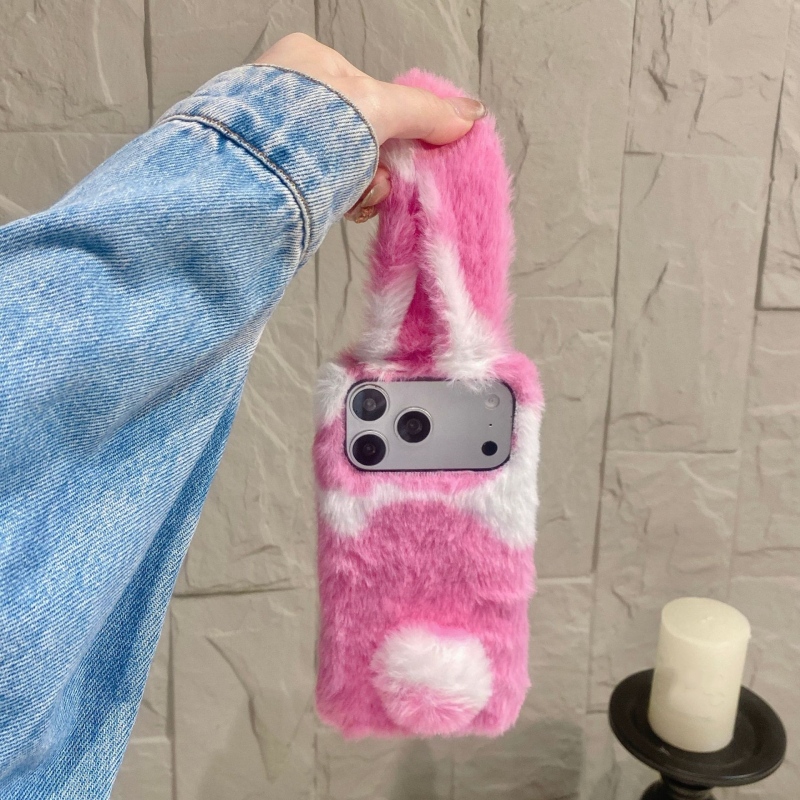 Cute Rabbit Design Fluffy Phon - огляд і ціна Phone Cases For Iphone 13