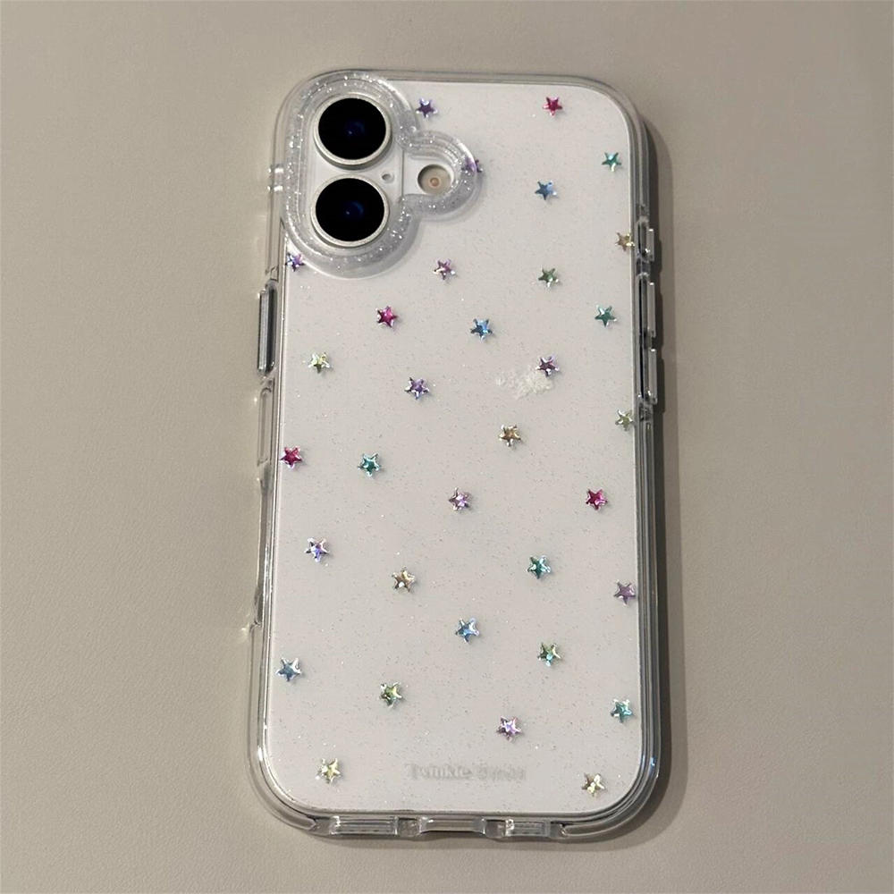 Glitter Shiny Stars Imd Transp - огляд і ціна Phone Cases Pinterest